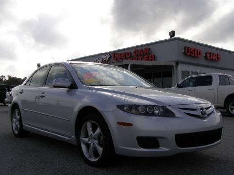 Tungsten Gray Metallic Mazda MAZDA6 i Sport Sedan.  Click to enlarge.