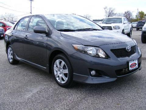 Magnetic Gray Metallic Toyota Corolla S. Click to enlarge. Magnetic Gray Metallic Toyota Corolla S. Click to enlarge.