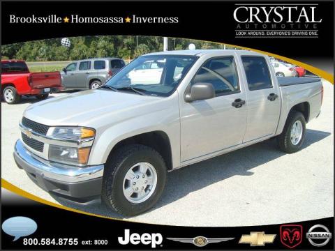 Silver Birch Metallic Chevrolet Colorado LT Crew Cab.  Click to enlarge.