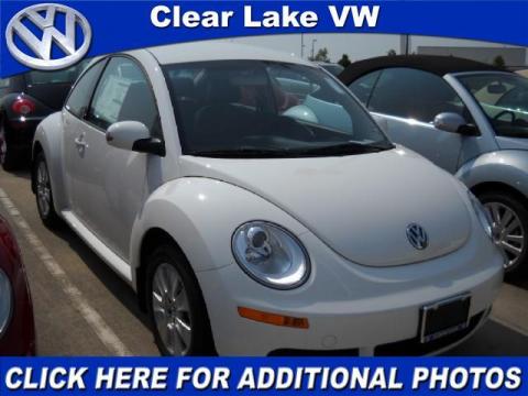 Candy White Volkswagen New Beetle 2.5 Coupe.  Click to enlarge.
