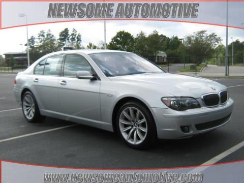 Titanium Silver Metallic BMW 7 Series 750i Sedan.  Click to enlarge.