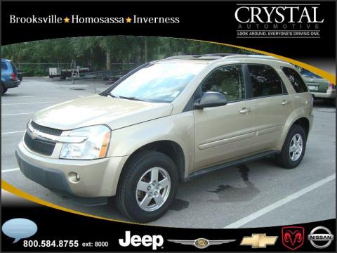 Sandstone Metallic Chevrolet Equinox LT AWD.  Click to enlarge.