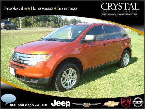 Blazing Copper Metallic Ford Edge SE.  Click to enlarge.