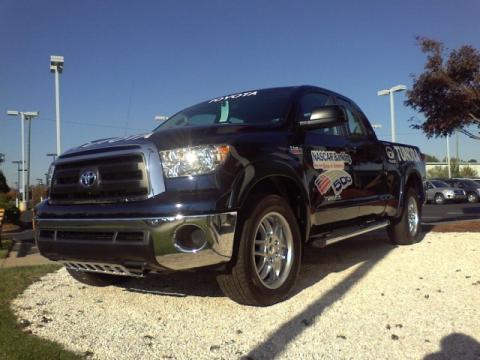 Nautical Blue Metallic Toyota Tundra X-SP Double Cab.  Click to enlarge.