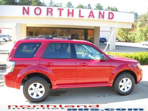 Sangria Red Metallic Mercury Mariner V6 4WD.  Click to enlarge.