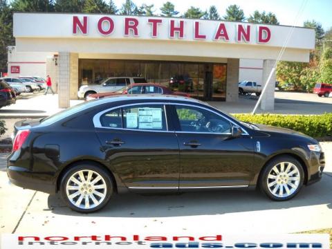 Tuxedo Black Metallic Lincoln MKS EcoBoost AWD.  Click to enlarge.