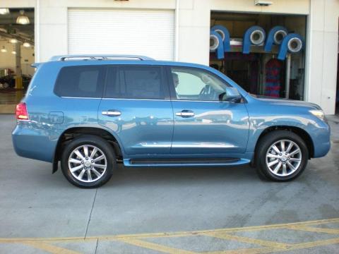 Costa Azul Blue Mica Lexus LX 570.  Click to enlarge.