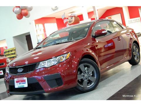 Spicy Red Kia Forte Koup EX. Click to enlarge. Spicy Red Kia Forte Koup EX. Click to enlarge.
