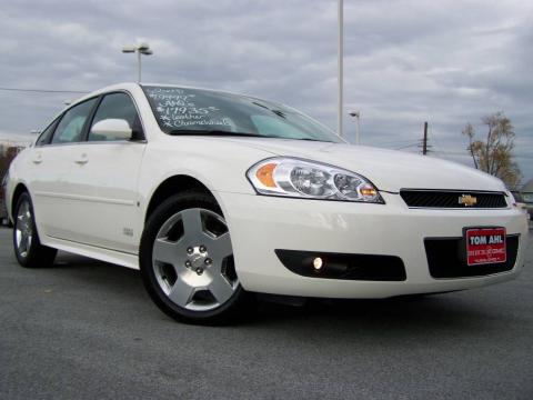 White Chevrolet Impala SS.  Click to enlarge.