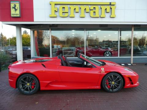 Rosso Scuderia (Red) Ferrari F430 16M Scuderia Spider.  Click to enlarge.