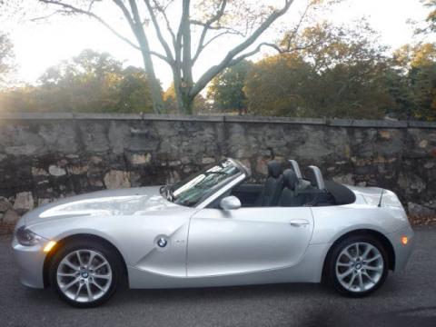 Titanium Silver Metallic BMW Z4 3.0i Roadster.  Click to enlarge.