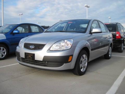 Clear Silver Kia Rio LX Sedan. Click to enlarge. Clear Silver Kia Rio LX Sedan. Click to enlarge.