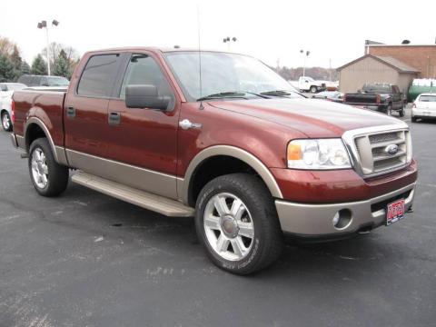 Dark Copper Metallic Ford F150 King Ranch SuperCrew 4x4.  Click to enlarge.