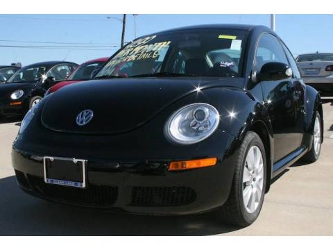 Black Volkswagen New Beetle 2.5 Coupe.  Click to enlarge.