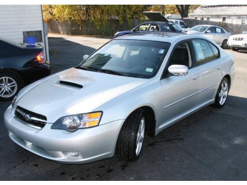 Brilliant Silver Metallic Subaru Legacy 2.5 GT Limited Sedan.  Click to enlarge.