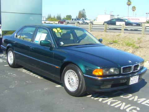 Oxford Green Metallic BMW 7 Series 740iL Sedan.  Click to enlarge.