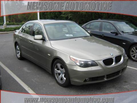 Olivine Green Metallic BMW 5 Series 525i Sedan.  Click to enlarge.