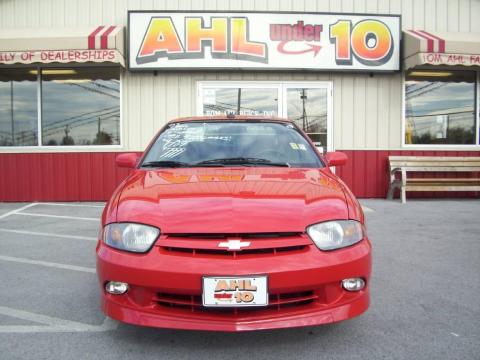 Victory Red Chevrolet Cavalier LS Sport Coupe.  Click to enlarge.