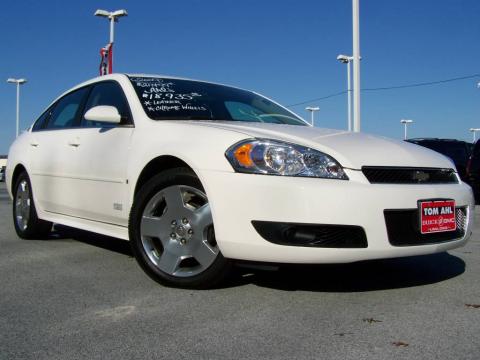 White Chevrolet Impala SS.  Click to enlarge.