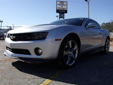 Silver Ice Metallic Chevrolet Camaro LT/RS Coupe.  Click to enlarge.