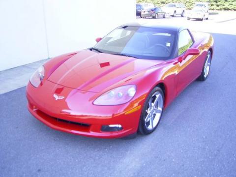 Victory Red Chevrolet Corvette Coupe.  Click to enlarge.