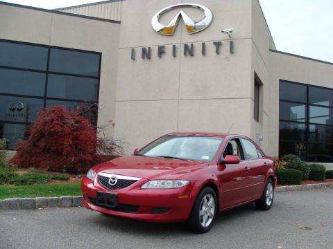 Redfire Metallic Mazda MAZDA6 i Sport Sedan.  Click to enlarge.