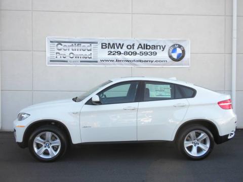 Alpine White BMW X6 xDrive35i.  Click to enlarge.