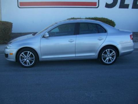 Reflex Silver Metallic Volkswagen Jetta TDI Sedan.  Click to enlarge.