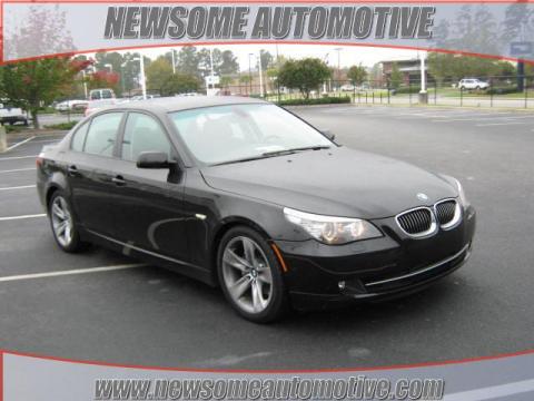 Jet Black BMW 5 Series 528i Sedan.  Click to enlarge.
