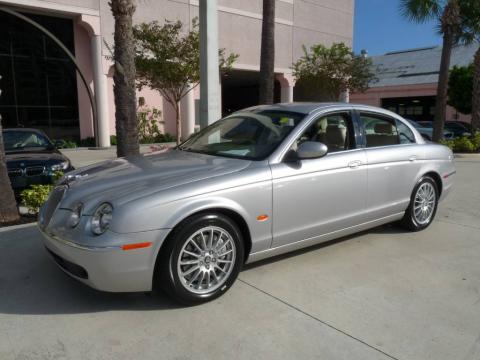 Platinum Metallic Jaguar S-Type 3.0.  Click to enlarge.