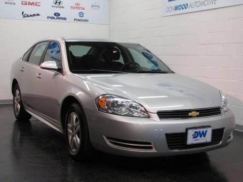 Silver Ice Metallic Chevrolet Impala LS.  Click to enlarge.