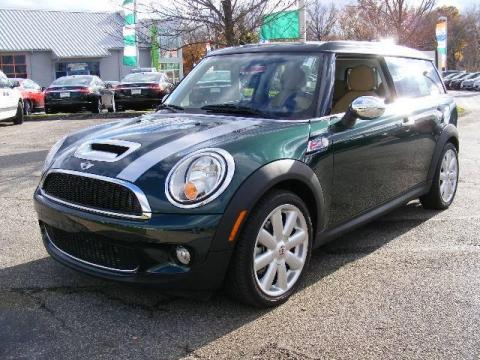 British Racing Green Metallic Mini Cooper S Clubman.  Click to enlarge.