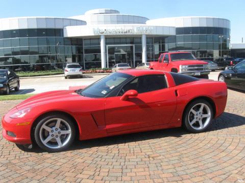Victory Red Chevrolet Corvette Coupe.  Click to enlarge.