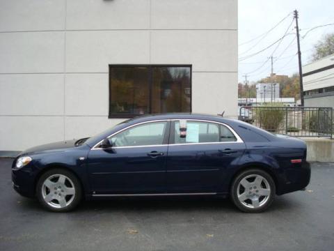 Imperial Blue Metallic Chevrolet Malibu LT Sedan.  Click to enlarge.