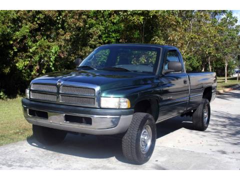 Emerald Green Pearl Dodge Ram 2500 ST Regular Cab 4x4.  Click to enlarge.