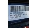 Dodge Color Code PBS Deep Water Blue Pearl #30