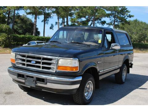 Black Ford Bronco XLT 4x4.  Click to enlarge.