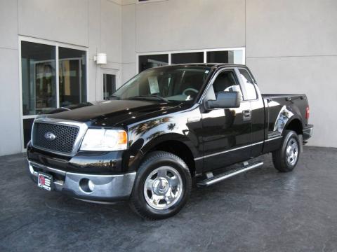 Black Ford F150 XLT Regular Cab.  Click to enlarge.