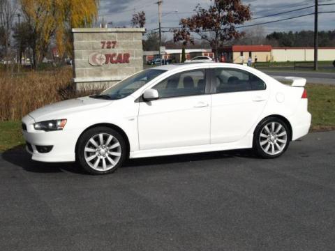 Wicked White Mitsubishi Lancer GTS.  Click to enlarge.