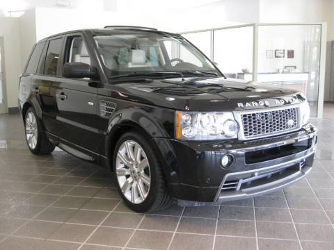 Santorini Black Land Rover Range Rover Sport Supercharged.  Click to enlarge.
