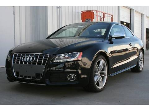Brilliant Black Audi S5 4.2 FSI quattro Coupe.  Click to enlarge.