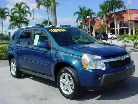 Bermuda Green Metallic Chevrolet Equinox LT.  Click to enlarge.