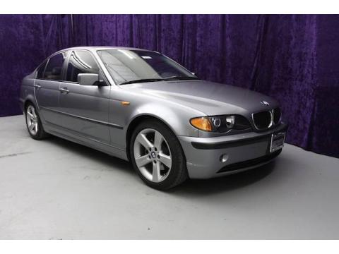 Silver Grey Metallic BMW 3 Series 325i Sedan.  Click to enlarge.