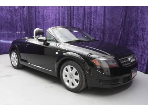 Brilliant Black Audi TT 1.8T Roadster.  Click to enlarge.