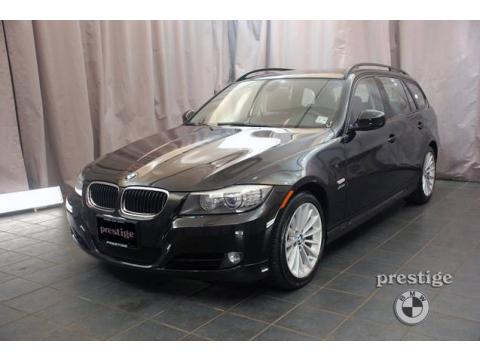 Black Sapphire Metallic BMW 3 Series 328xi Sport Wagon.  Click to enlarge.