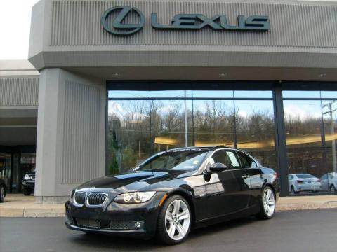 Jet Black BMW 3 Series 335i Convertible.  Click to enlarge.