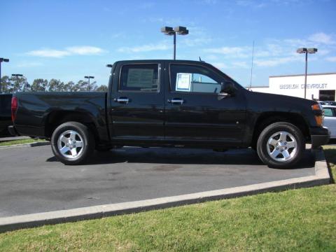 Black Granite Metallic Chevrolet Colorado LT Crew Cab.  Click to enlarge.
