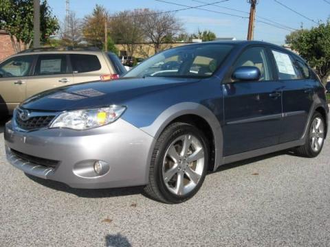 Newport Blue Pearl Subaru Impreza Outback Sport Wagon.  Click to enlarge.