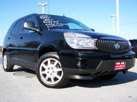 Black Onyx Buick Rendezvous CX. Click to enlarge. Black Onyx Buick Rendezvous CX. Click to enlarge.
