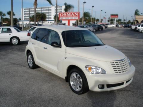 Cool Vanilla White Chrysler PT Cruiser Touring.  Click to enlarge.